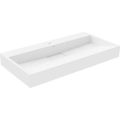 216549 mexen ava umyvadlo na dosku z konglomeratu 90 x 46 cm biela 23019001