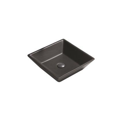 216846 mexen pola umyvadlo na dosku 41 x 41 x 12 cm cierna matna 22224185