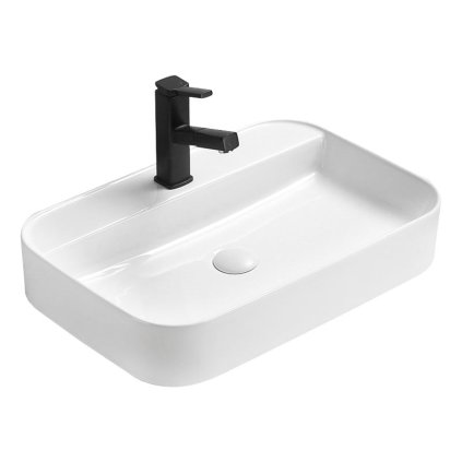 Mexen Sofia, umyvadlo na desku 60 x 40 x 11 cm, bílá, 22156000