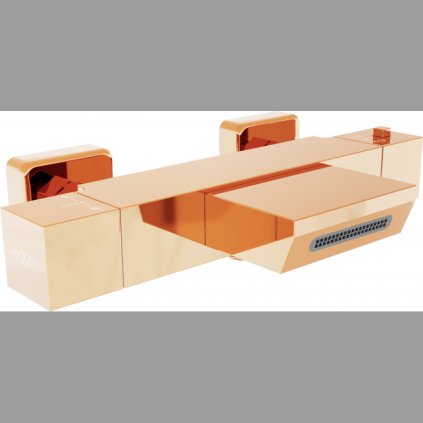 58576 1 mexen cube termostaticka vanova bateria ruzove zlato 77360 60