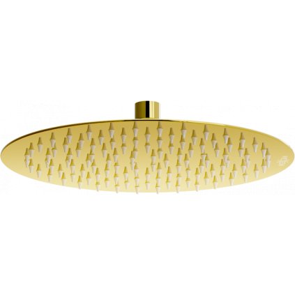 Mexen sprchová nerezová hlavice Round 25 cm, zlatá, 79225-50