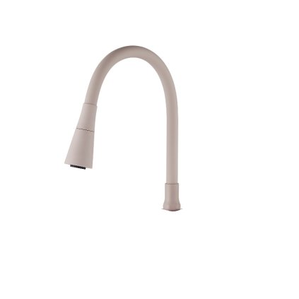 Invena, náhradní rameno s výlevkou do baterie HULA/POGO PLUS, béžová, INV-SC-B1-145-L