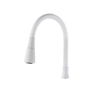 Invena, náhradní rameno s výlevkou do baterie HULA/POGO PLUS, bílá, INV-SC-B1-147-L