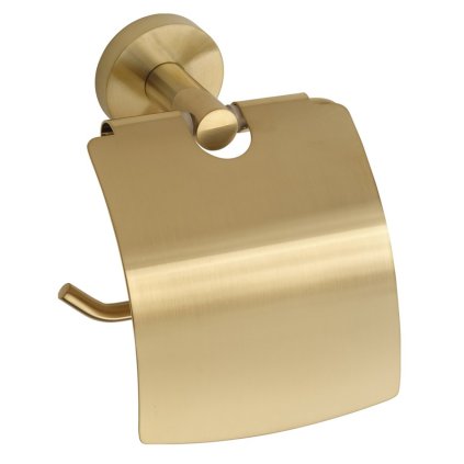 Sapho, X-ROUND GOLD držák toaletního papíru s krytem, zlatá, XR732GB