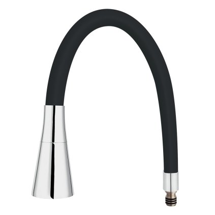 Novaservis, Elastické rameno k baterii 70720, eerná-chrom, RAM70720-0C