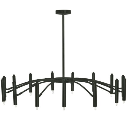 Toolight, stropní lampa 15xG9 APP1196-15CP, černá, OSW-40113