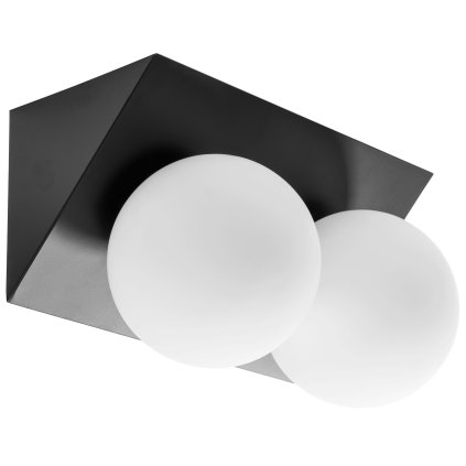 Toolight, nástěnné svítidlo 2xE27 APP1229-2W, černá matná, OSW-40118