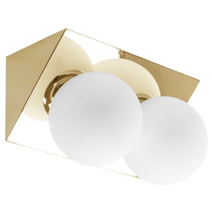 Toolight, nástěnné svítidlo 2xE27 APP1229-2W, zlatá lesklá, OSW-01409