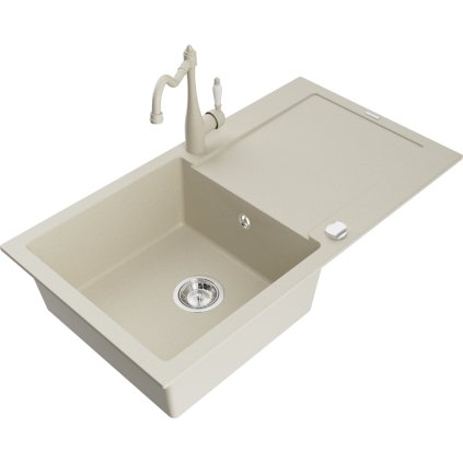 243558 3 mexen leo granitovy drez 900x500x190 mm 1 komorovy a drezova bateria carla bezova 6501 69 670700 69