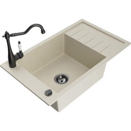 244602 mexen elias granitovy drez 795x480x200 mm 1 komorovy a drezova bateria carla bezova 6511 69 670700 70
