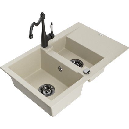 244509 mexen gaspar granitovy drez 752x436x161 mm 1 5 komorovy a drezova bateria carla bezova 6507 69 670700 70