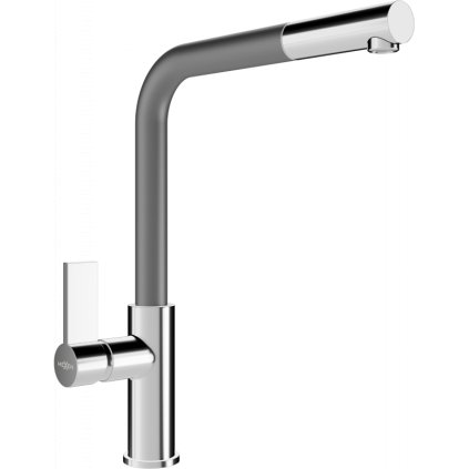 Mexen FLORA - Vysoká baterie/dřezová, Šedá/Chrom, 670401-06