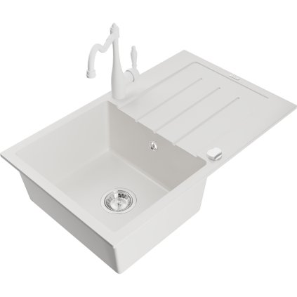 245028 1 mexen bruno granitovy drez 795x495x200 mm 1 komorovy a drezova bateria carla biela 6513 20 670700 20