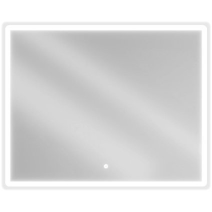 245607 5 mexen navia led kupelnove zrkadlo s podsvietenim 100 x 80 cm 6000k ochrana proti zahmlievaniu 9803 100 080 611 00