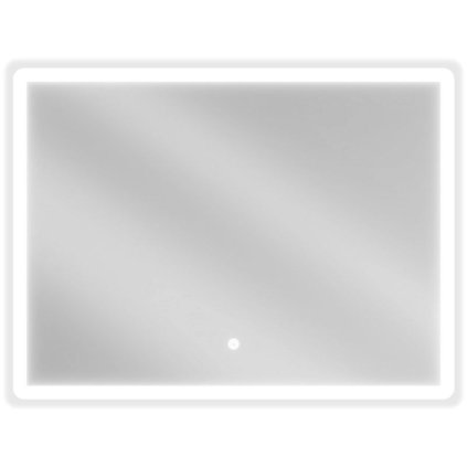 Mexen Navia, LED koupelnové zrcadlo s podsvícením 80 x 60 cm, 6000K, ochrana proti zamlžování, 9803-080-060-611-00
