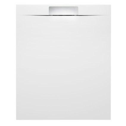 Sapho, KAZUKO sprchová vanička z litého mramoru, obdélník, 110x90cm, bílá