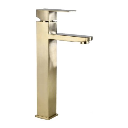 Mexen EMMA - Vysoká umyvadlová baterie, Zlatá, 71910-50