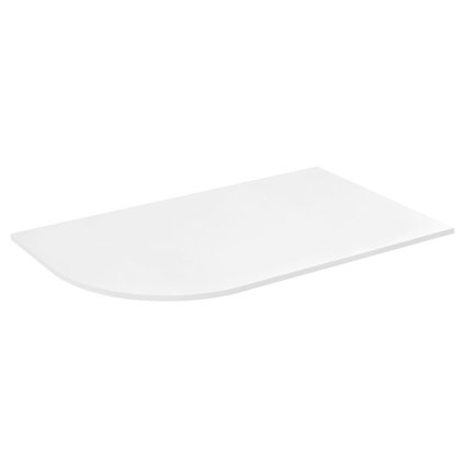 Sapho, PULSE Rockstone deska 755x12x455mm, pravá, bílá mat, BM760-0101