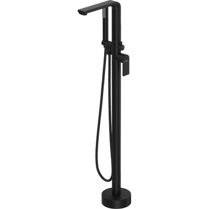 Mexen Roxy volnostojací vanová baterie, Černá, 75533-70