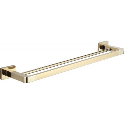 Mexen příslušenství, ASIS lázeňský držák na ručníky, zlatá, 7017625-50