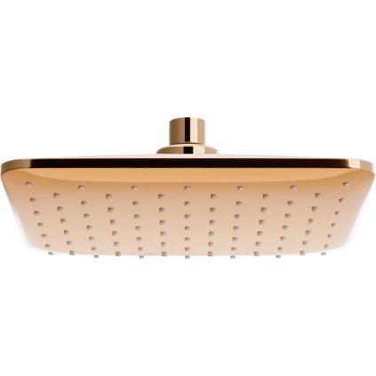 Mexen příslušenství, sprchová hlavice 20x20cm, D-62, růžovo-zlatá, 79762-60