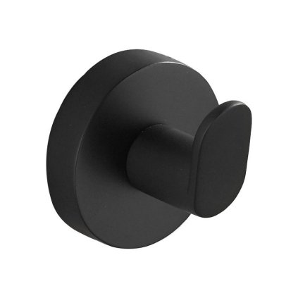 Mexen příslušenství, TIBER držák na ručníky, 1-háček, černá, 7050535-70