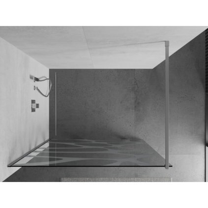 62317 mexen kioto sprchova zastena 100x200 cm 8 mm chrom biely vzor 800 100 101 01 97
