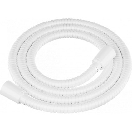 Mexen příslušenství, Sprchová hadice 150 cm, nerezové opletení, bílá, 79460-20