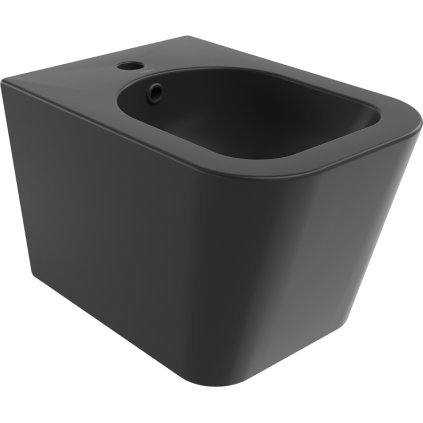 Mexen TEO, závěsný bidet, 51 x 35 cm, černá matná, 35855185