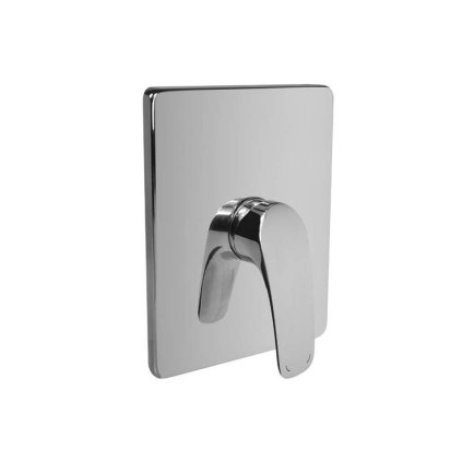 Mereo, Sprchová podomítková baterie Eve, bez přepínače, Mbox, chrom, CBV60105C