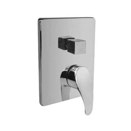 Mereo, Sprchová podomítková baterie s trojcestným přepínačem, Sonáta, Mbox, CB60157C