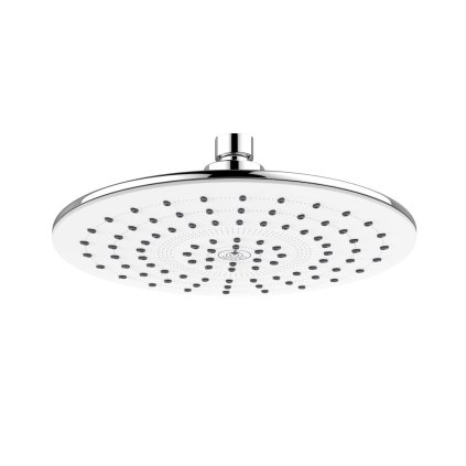 Mereo, Talířová sprcha horní o 226 mm s kloubem, pochromovaný plast, CB585C