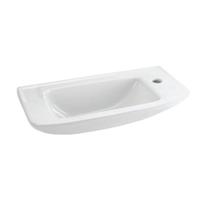 Mereo, Umyvadlo s otvorem pro baterii 50 cm, VSD41 (W449401)