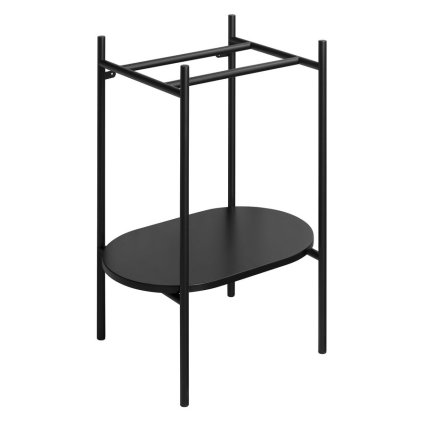 Sapho, PUNO podstavec pod umyvadlo 550x795x396mm, černá