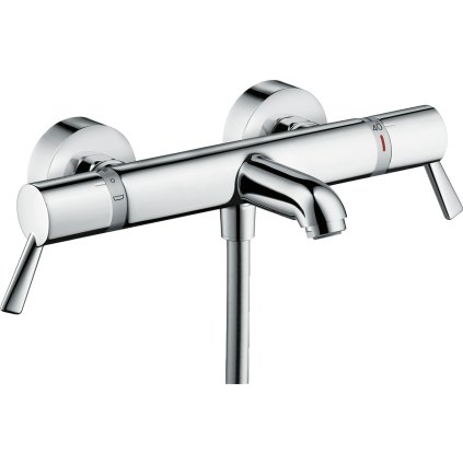 Hansgrohe Ecostat Comfort, termostatická vanová baterie Care, prodloužené rukojeti, chromová, 13115000