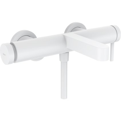 Hansgrohe Finoris, nástěnná vanová baterie, bílá matná, 76420700