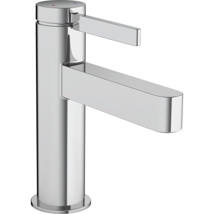 Hansgrohe Finoris, umyvadlová baterie 100, s výpustí Push-Open, EcoSmart, chromová, 76010000