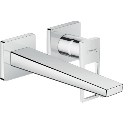 Hansgrohe Metropol, páková umyvadlová baterie pod omítku, 2-otvorová instalace, chromová, 74526000