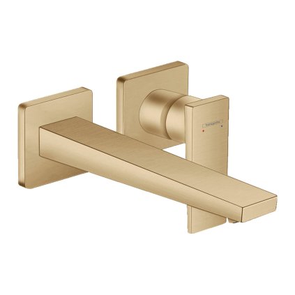 Hansgrohe Metropol, umyvadlová baterie pod omítku 225 mm, 2-otvorová instalace, bronzová matná, 32526140