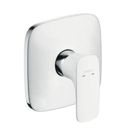 Hansgrohe PuraVida, páková sprchová baterie Highflow pod omítku, chromová, 15677000