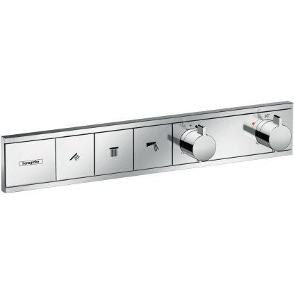 Hansgrohe RainSelect, baterie pod omítku na 3 spotřebiče, chromová, 15381000