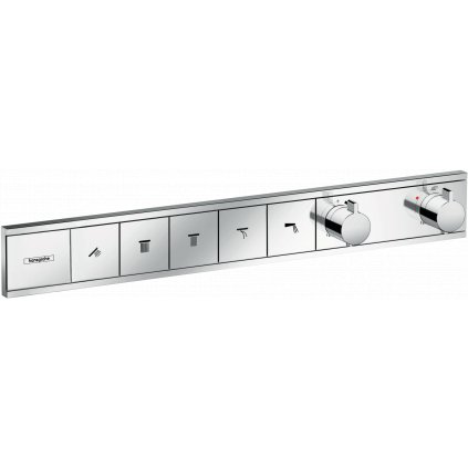 250442 hansgrohe rainselect bateria pod omietku na 5 spotrebicov chromova 15384000