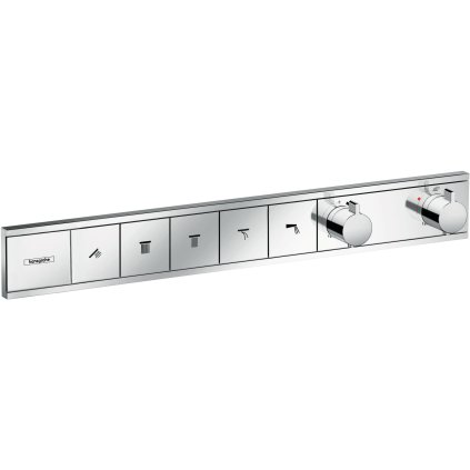 Hansgrohe RainSelect, baterie pod omítku na 5 spotřebičů, chromová, 15384000