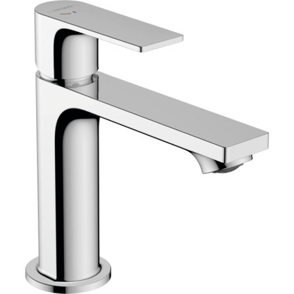 Hansgrohe Rebris E, umyvadlová baterie 110 s odtokovou soupravou s táhlem, CoolStart, EcoSmart, chromová, 72589000