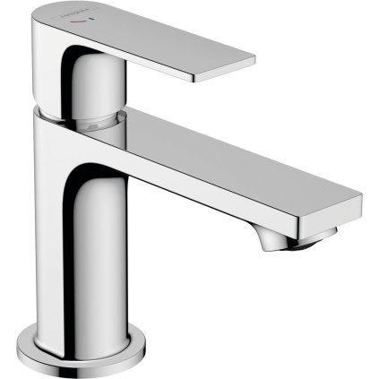 Hansgrohe Rebris E, umyvadlová baterie 80 bez odtokové soupravy, CoolStart, chromová, 72554000