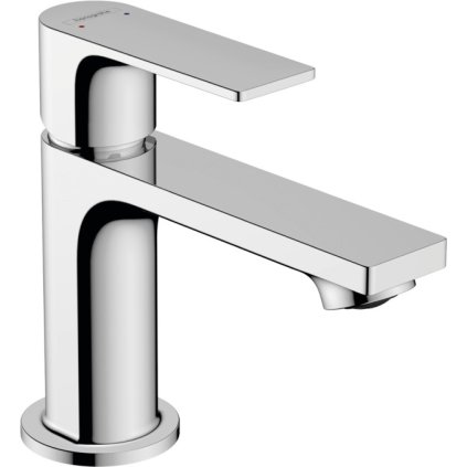 Hansgrohe Rebris E, umyvadlová baterie 80 s odtokovou soupravou s táhlem, chromová, 72550000
