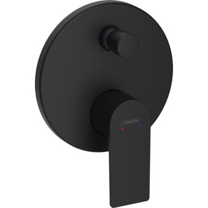 Hansgrohe Rebris E, vanová baterie pod omítku pro iBox universal, černá matná, 72468670