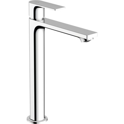 Hansgrohe Rebris E, vysoká umyvadlová baterie 240 s odtokovou soupravou s táhlem, CoolStart, EcoSmart, chromová, 72591000