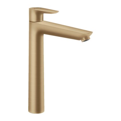 248414 1 hansgrohe talis e vysoka umyvadlova bateria 240 s odtokovou supravou s tiahlom kefovana bronzova han 71716140
