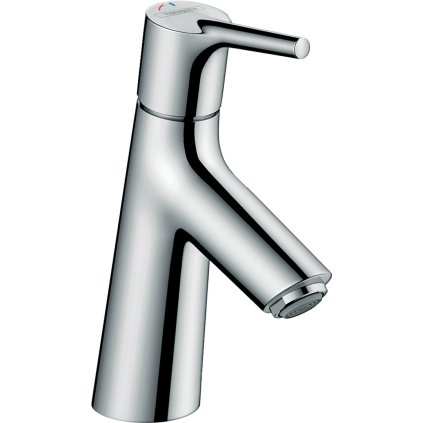Hansgrohe Talis S, páková umyvadlová baterie 80 CoolStart bez odtokové soupravy, chromová, 72014000